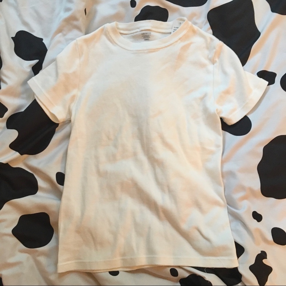 White brandy Melville shirt